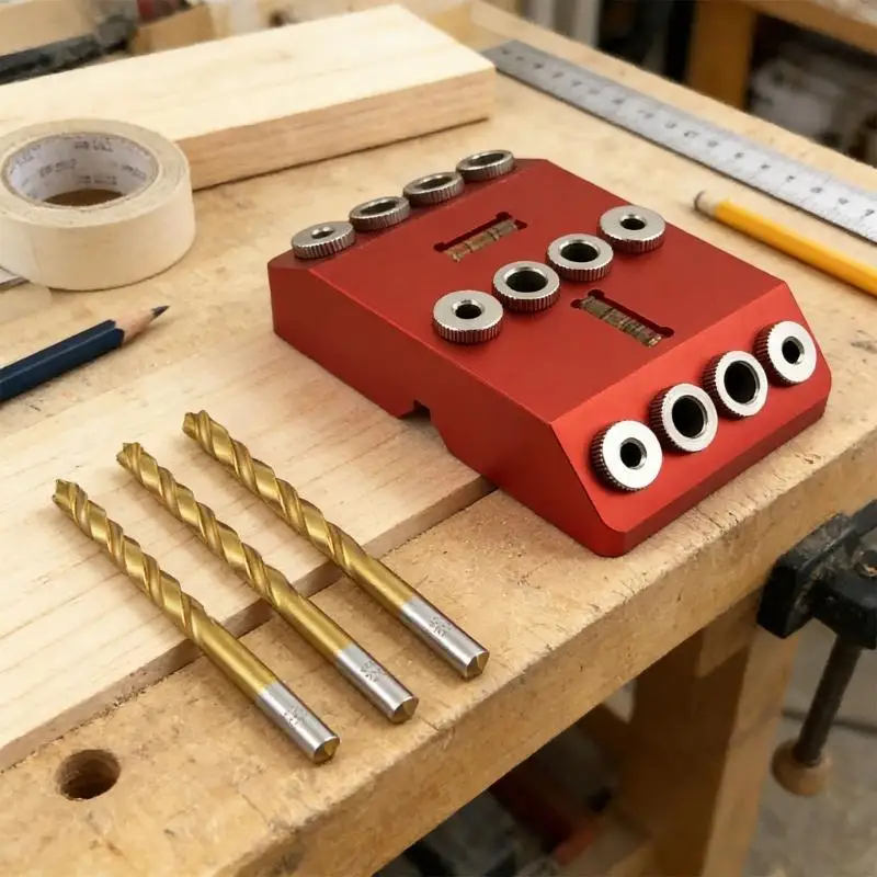 

652F Strong Metal Drilling Fixture For Cable Barrier Installation On Wooden Posts And Metal boulevards