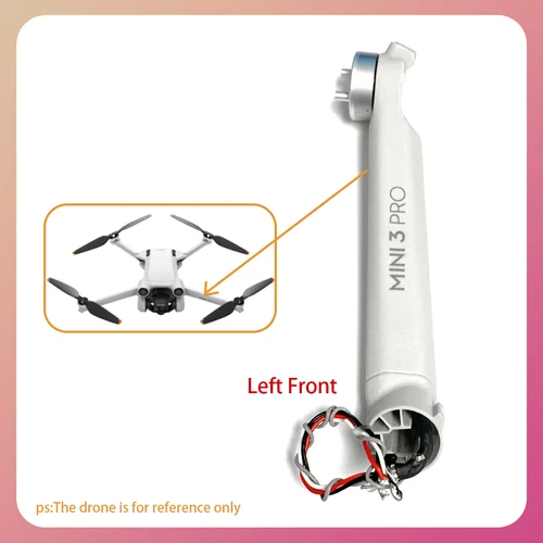 Imagen 2 del producto Los brazos de motor originales DJI Mini 3 Pro delanteros, traseros, izquierdo y derecho son adecuados para reemplazar piezas de reparación de drones DJI Mini 3 Pro