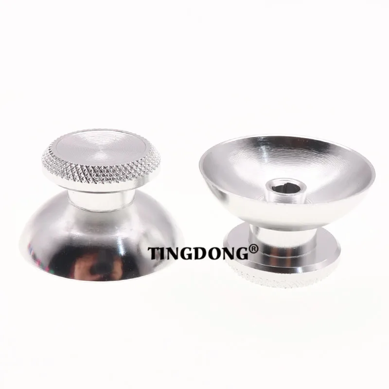 1 Đôi Kim Loại Analog Cần Điều Khiển Ngón Tay Cái Gậy Cầm Nắp Cho Sony DualSense 5 PS5 Tự Dùng Ốp Lưng