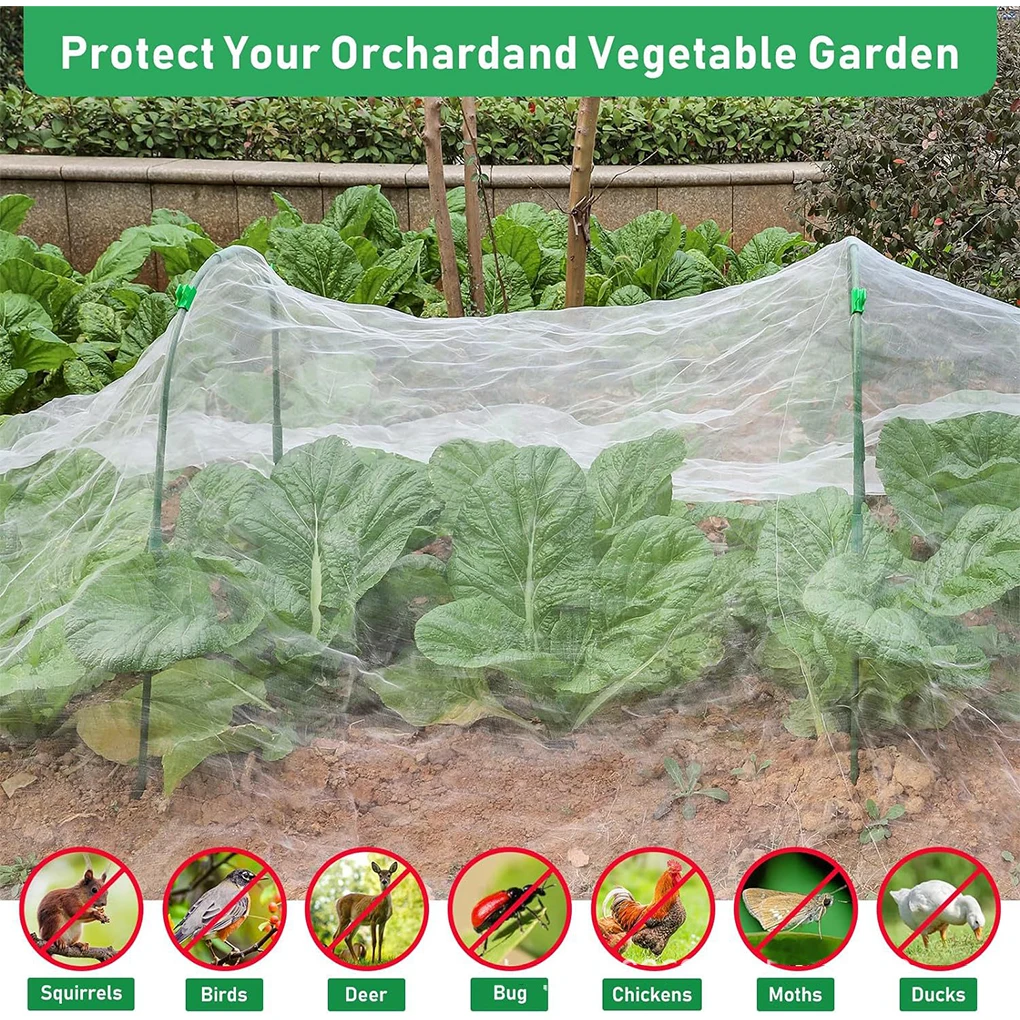 2025 New Steel Greenhouse Plant Hoops Durable Reusable DIY Seedling Arch Shed Bracket for Garden Vegetable Grow Tunnel Support
