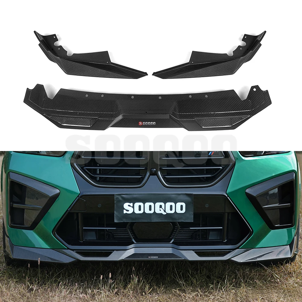 Передняя губа из углеродного волокна для F95 LCI Prepreg BMW X5M 2024+