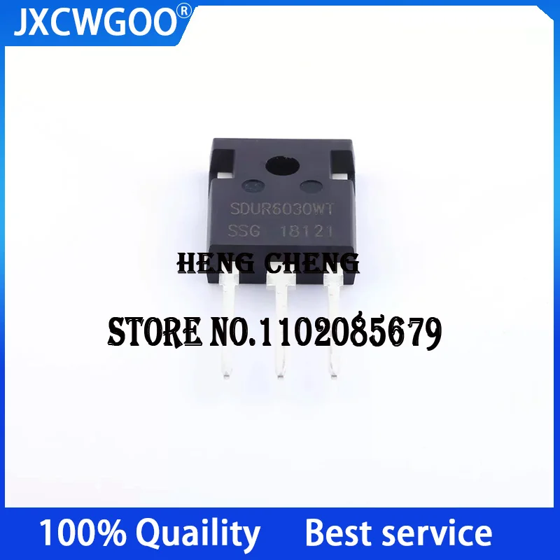 

10PCS 100%New Original SDUR6030WT TO-247 Voltage: 300V Current: 30A Universal diode