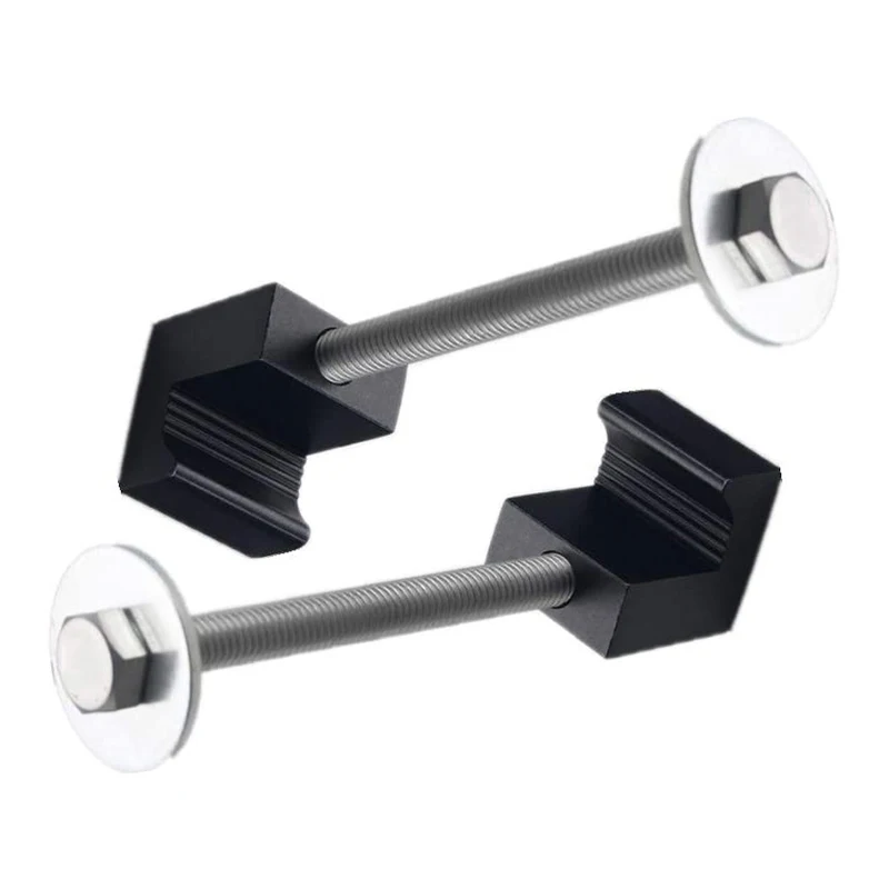 

2/4pcs Black Type Clamps for Truck Tool Truck Tool Box Mounting Clamps Box Durable Aluminum Alloy Larger Clamping
