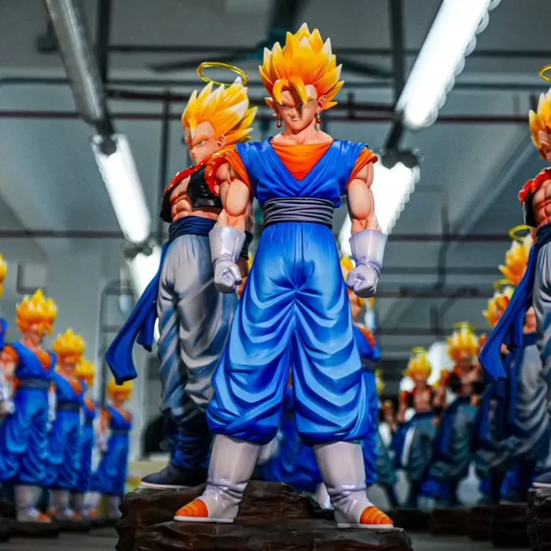جديد 30 سنتيمتر Jt اللعب Gogeta الشكل فيجيتو عمل أرقام لعبة دراغون بول أنيمي نموذج جمع زخارف مكتب تمثال نموذج ديكور دمى هدايا