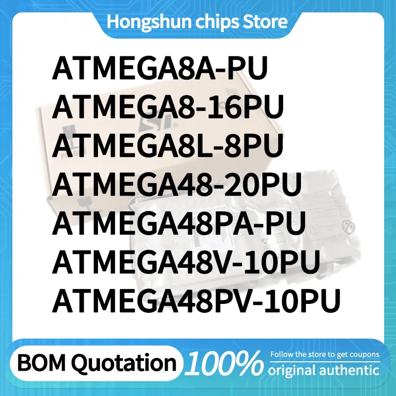 ATMEGA48PV-10PU ATMEGA48V-10PU ATMEGA48-20PU ATMEGA8L-8PU ATMEGA8A-PU ATMEGA8-16PU ATMEGA48PA-PU Стандартная версия