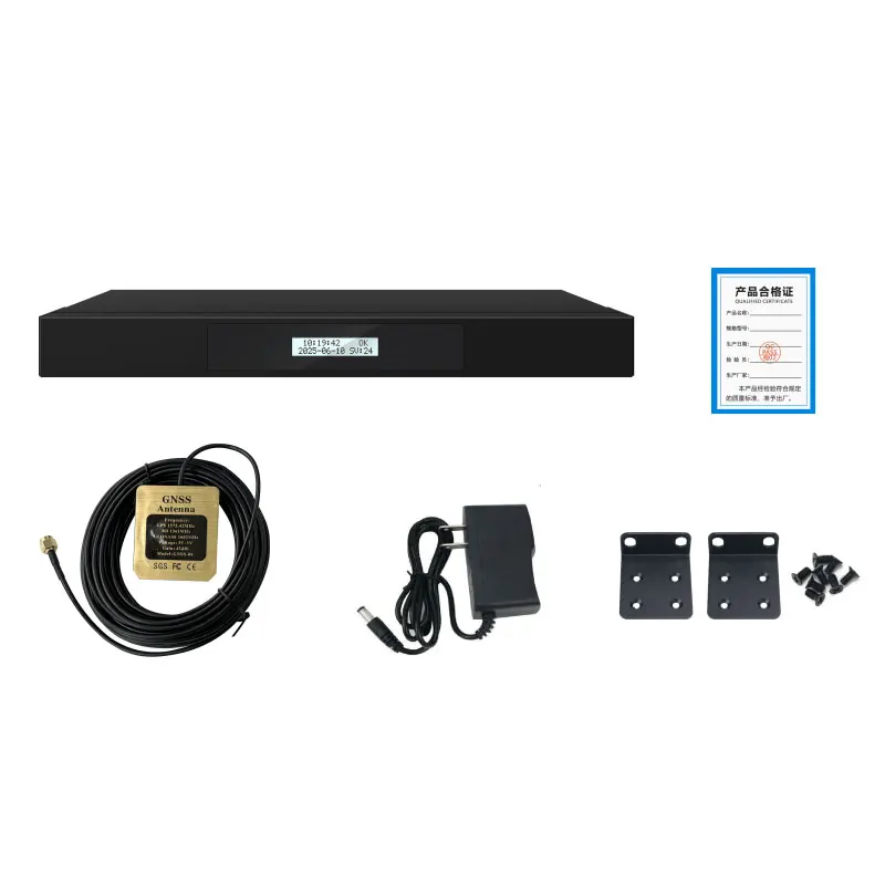 خادم الوقت TF200 NTP خادم وقت شبكة NTP مع هوائي 10 أمتار لـ Beidou GPS GLONASS وQZSS #1