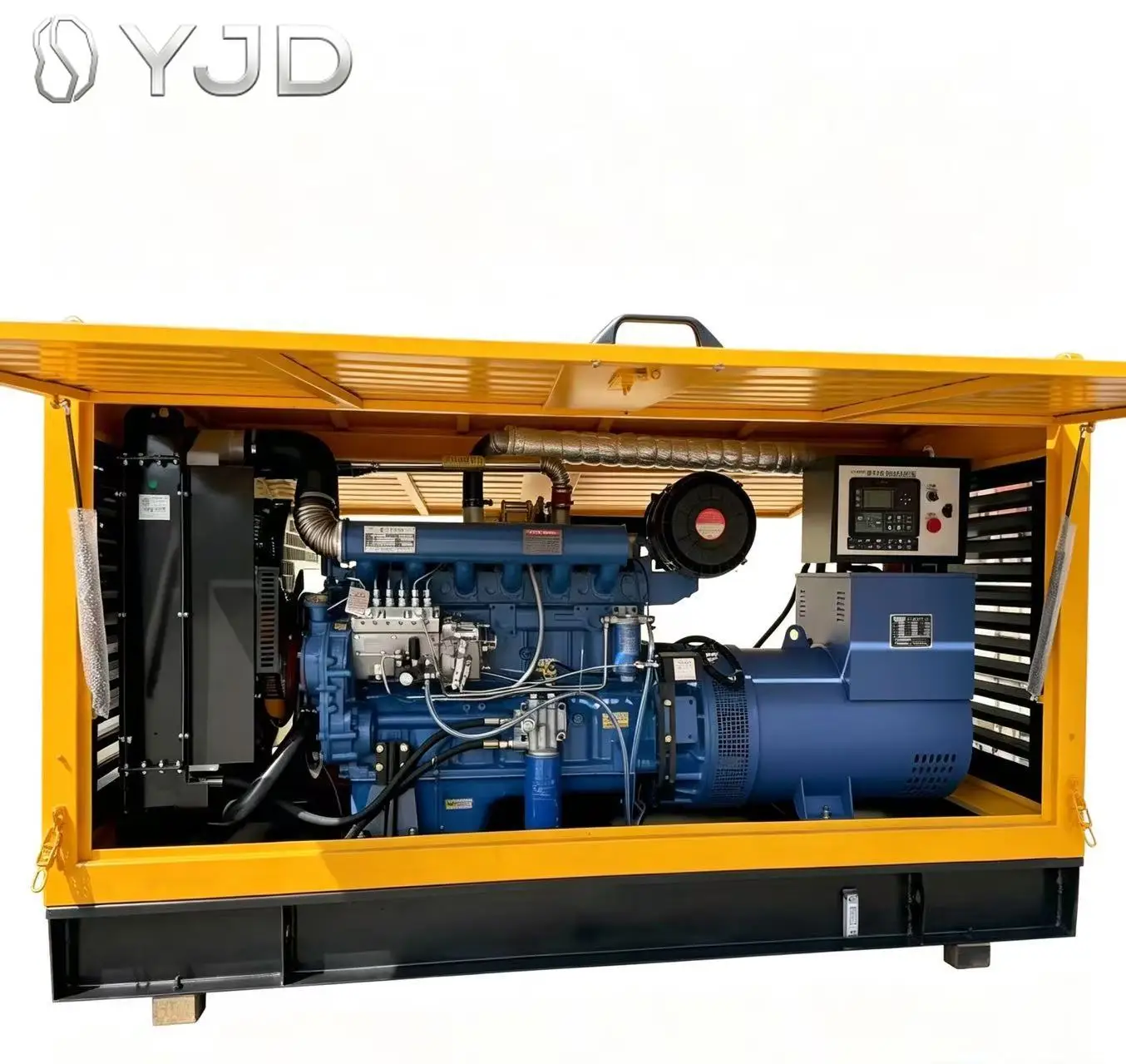 Weif-ang R6105AZLD 120KW 150KVA Water Cooling System Mechanical Industrial Portable Diesel Generator with Rain Shelter