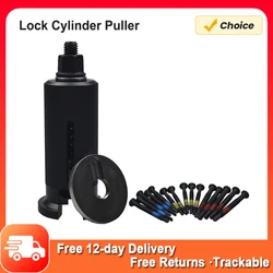 Lock Cylinder Puller Set Professional Locksmith Euro Cylinder Puller with Screws Door Lock Core Puller Tool Lock Cylinder Puller