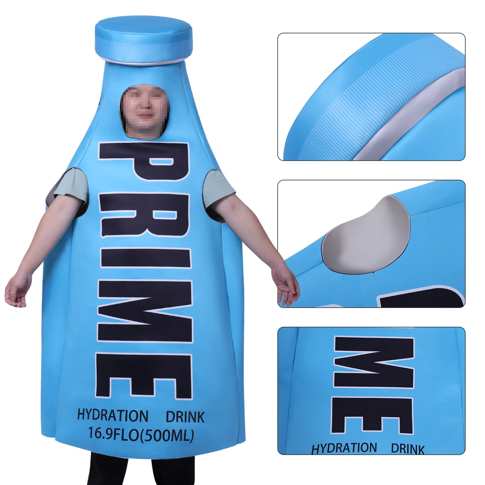 

New Halloween Party Beverage Bottle Cosplay Costumes Campus Fun Activity Stage Performance Costumes