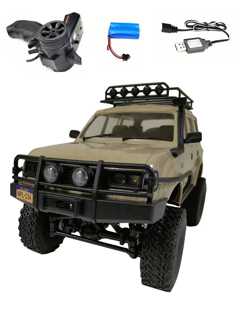 WPL C54-1 4WD 2.4 グラムオフロードカー LC80 リモートコントロール