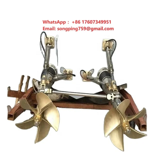 MSD100 High-Speed Surface Drive for 200hp Vessels New Marine Propulsion System