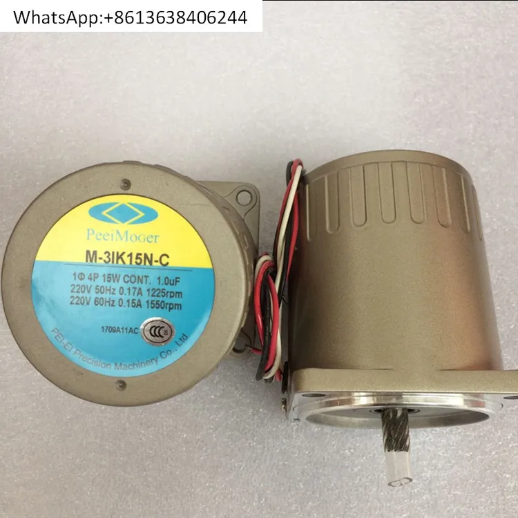 

1PC Taiwan North Translation M-3IK15N-C Single Phase M-3RK15N-C. M-3IK15N-CV, Motor PEEIMOGER