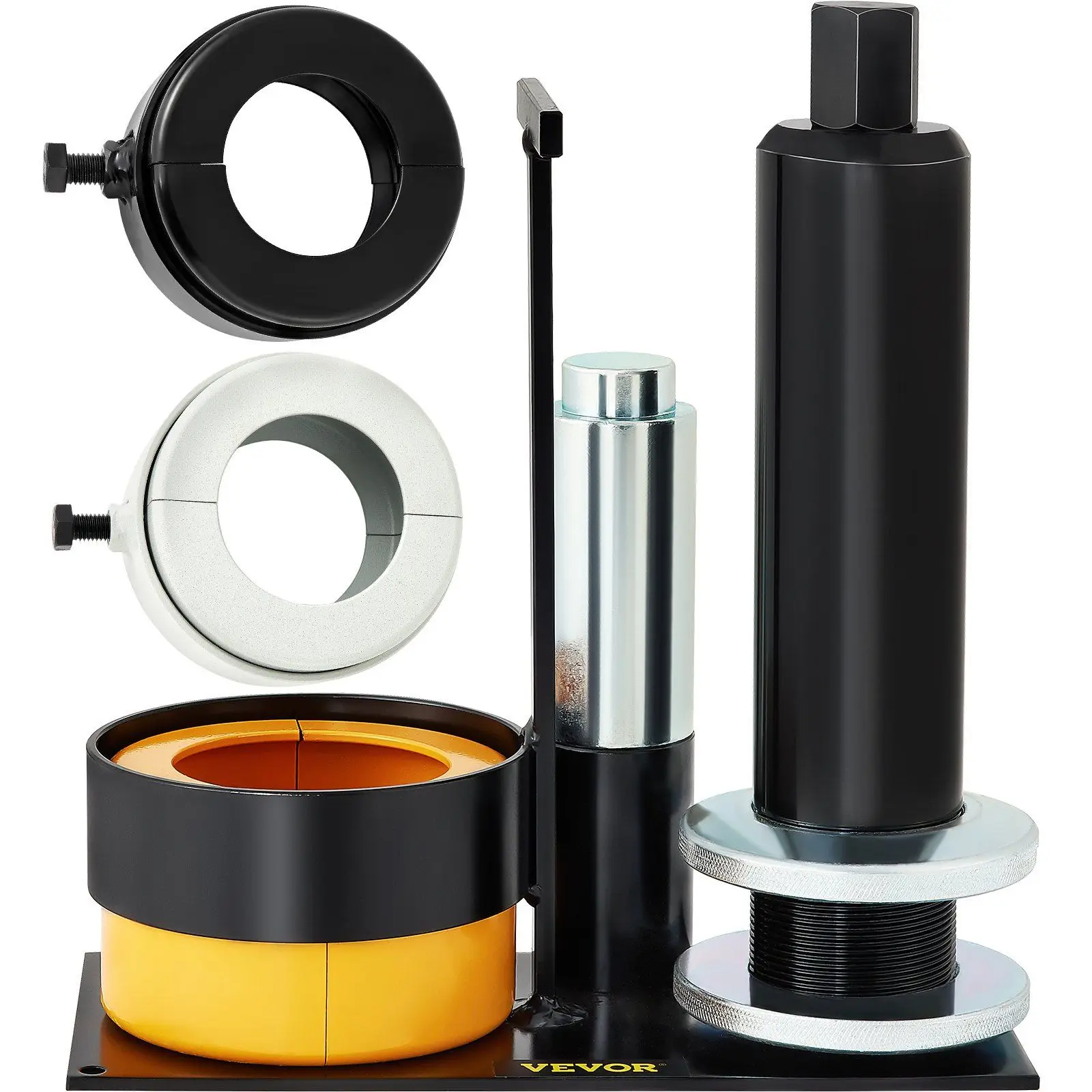 

Bearing Puller Compatible with Dana 30-80 Ford 10.25" Bearings 3 Clamshells 45# Steel for Carrier Pinion Auto Repair Tool