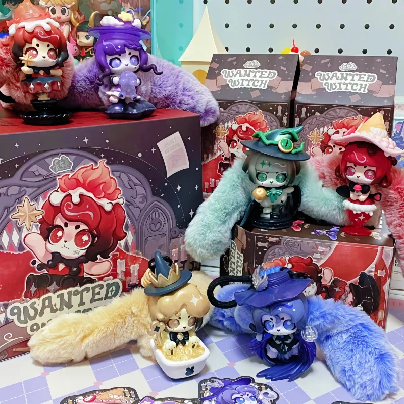 

Wanted Witch Series Blind Box Toys Cup Rabbit Anime Figures Pvc Statue Mystery Box Surprise Pendants Kids Gifts For Collectors