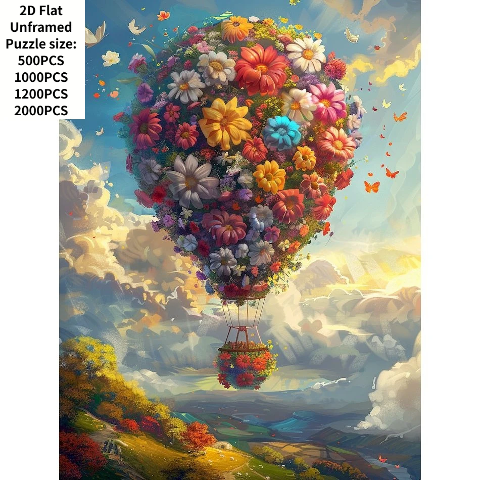 

1000 Pieces Object Scenery Jigsaw Puzzle Home Decor Adults Puzzle Games Family Fun Floor Puzzles Educational Toys for Kids