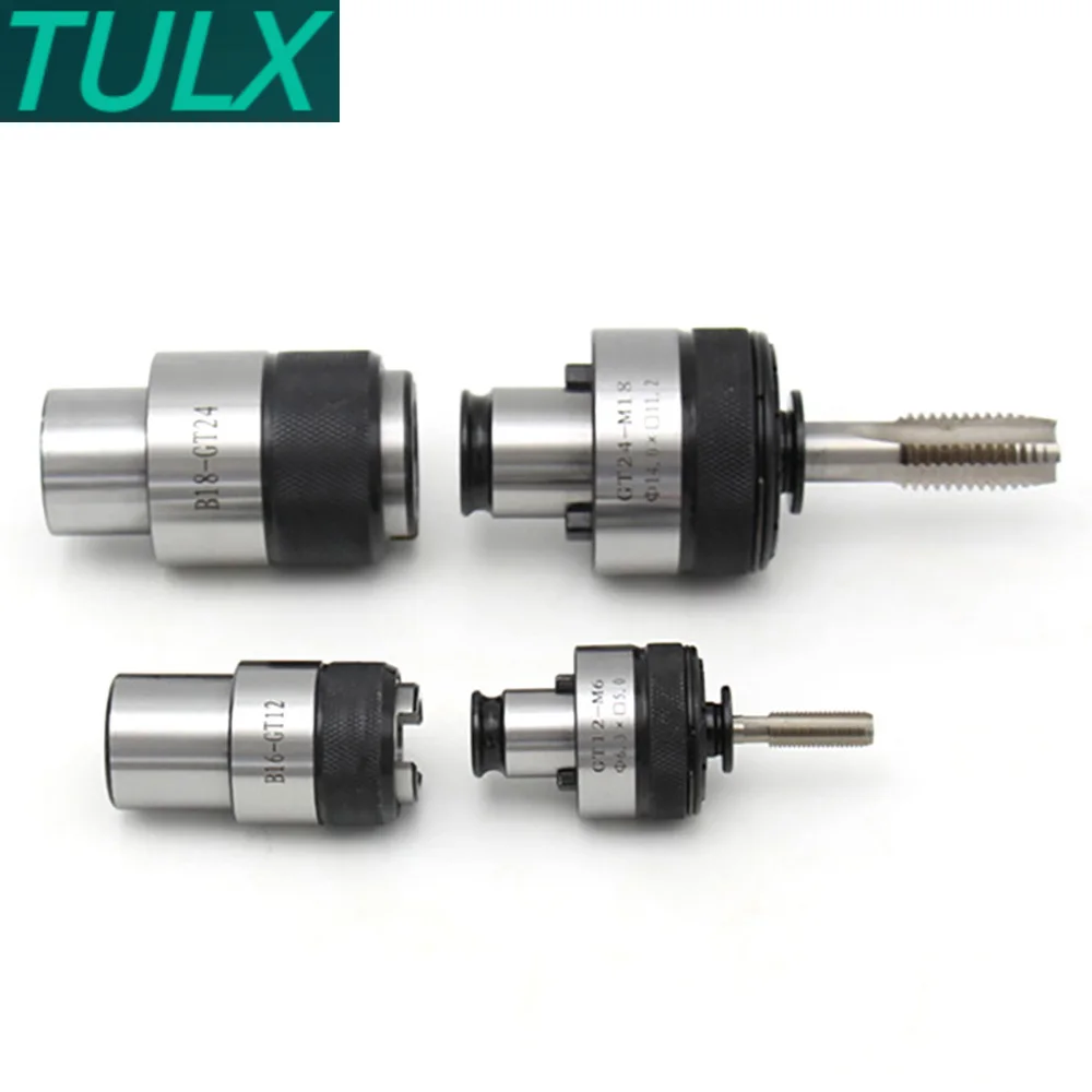 TULX Protection Tapping Chuck Conversion Head Shank Body GT12 GT24 JT6 B12 B16 B18 B22 Tapping Jacket Quick Change Coupling