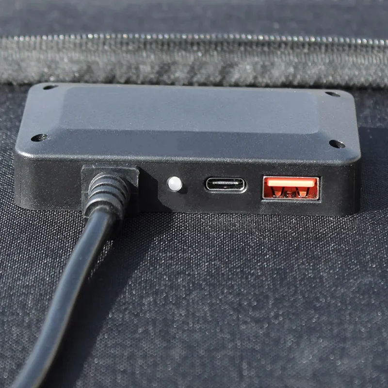 Outdoor portable 100W folding solar charger camping panel solar 100 watt portable foldable solar panel 12V for camping