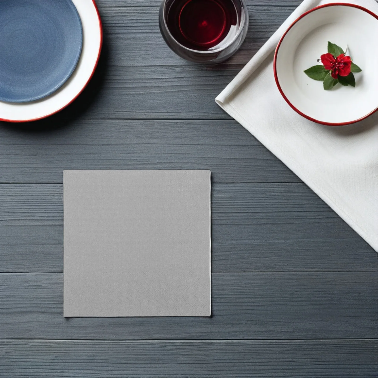 

60Pcs Silver Party Napkins Disposable Double Layer Soft Absorbent Beverage Dinner Paper Napkins Wedding Birthday Cocktail Tea