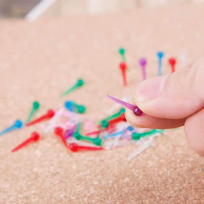 ADWE 200 pièces punaises sécurité en plastique punaises pour les bureaux tailleur d'écharpe couture