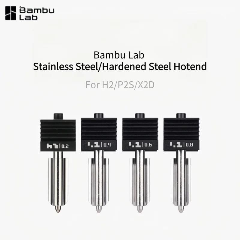 �y�Z�[�����zBambu Lab 3D�v�����^�[�A�N�Z�T���[ 0.2mm�X�e�����X�|�m�Y�� �z�b�g�G���h H2/P2S/X2D�p 0.4mm 0.6mm 0.8mm �n�[�h�G���h�X�`�[�� �z�b�g�G���h