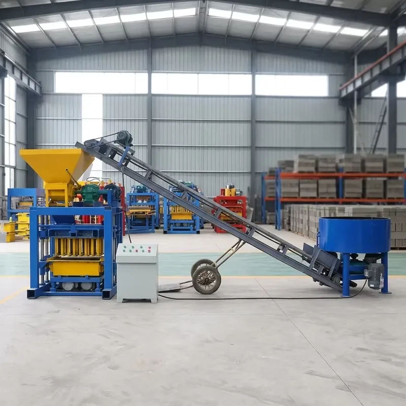 Quality Semi Automatic Brick Making Machine QTJ4-35 Hollow Block Machine for Construction