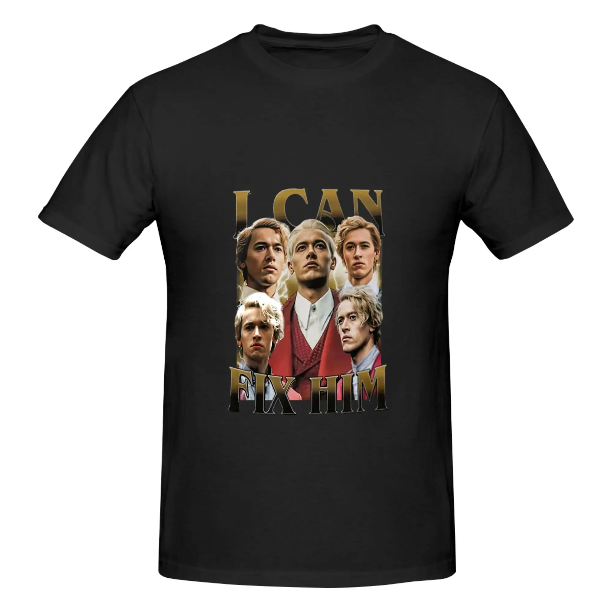 Funny Vintage Coriolanus Snow Essential Men's Printed T-Shirt Unisex T shirtBlack