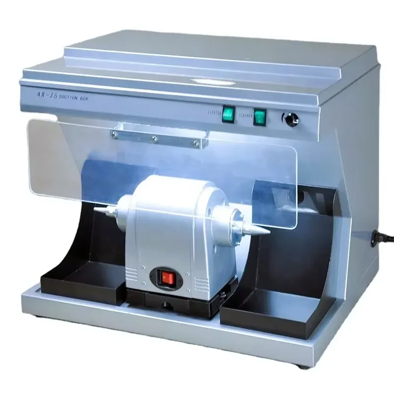 【2026】 AX-J5 Lab Grinding Machine Polishing Lathe With Dust Collection Unit