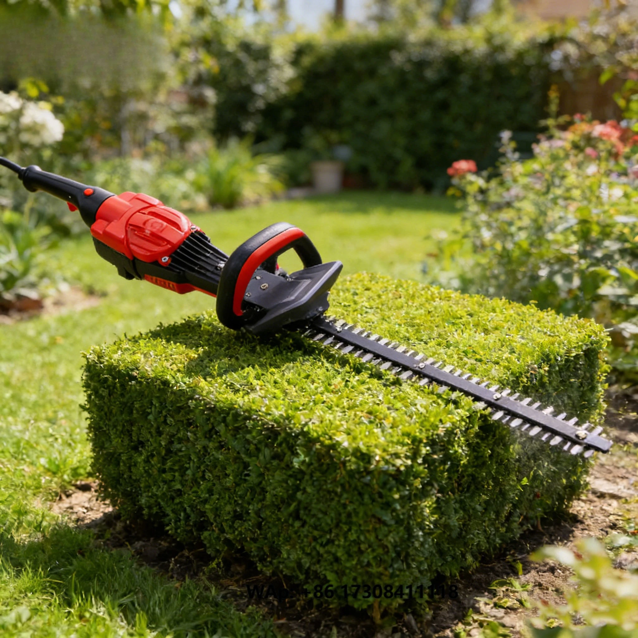 Professional High Performance Garden Tools Grass Shears Electric Hedge Trimmer Machine Large Capacity Battery Pack Hedge Cutter