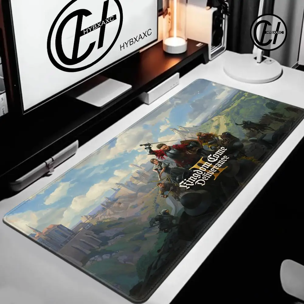 K-Kingdom Come Deliverance II Mouse Pad XXL Computer Accessories Large Keyboard Laptop Table Pad The New Product Gamer Gaming