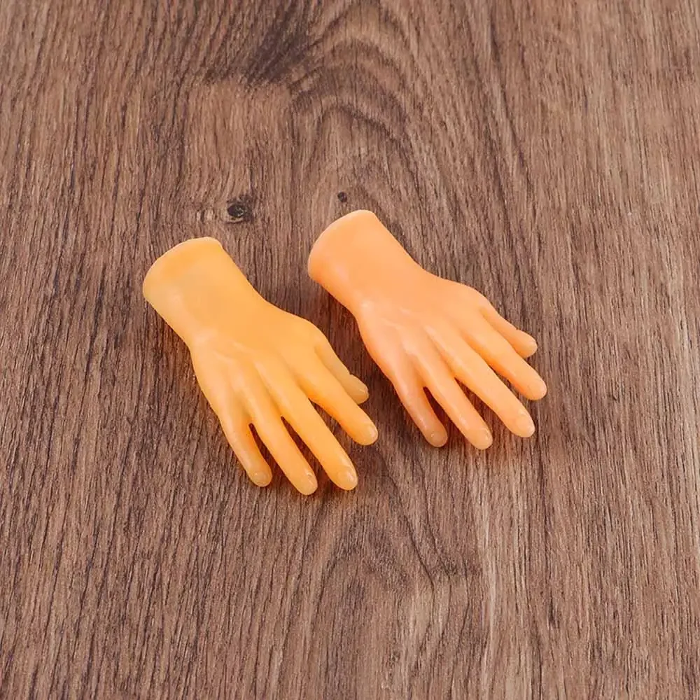 Cartoon lustige Finger Hände setzen kreative Fingers pielzeug von Spielzeug um das kleine Hand modell Halloween Geschenk Spielzeug Hand Finger puppen