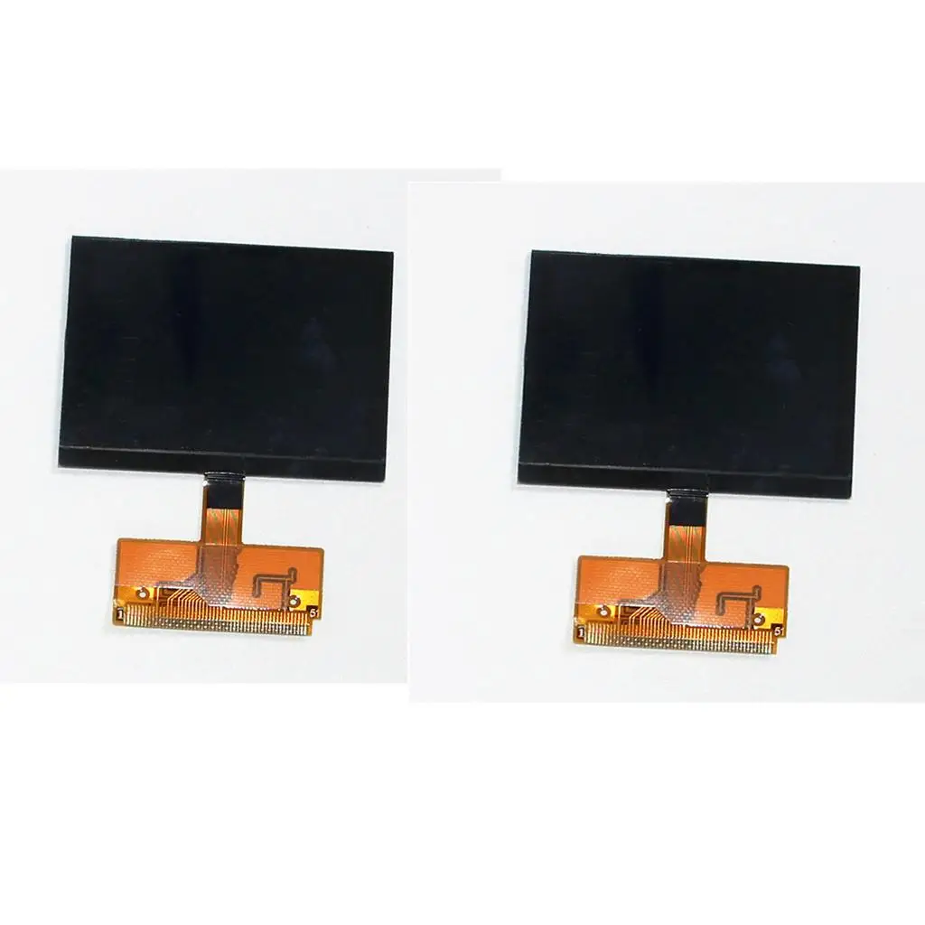 2x VDO Cluster LCD Display Replacing Old Kit for VW for audi Version A3 A4 A6