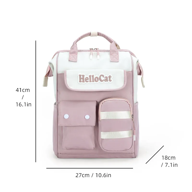 Schoolbags for women Korean style high school junior high school students middle school students 2024 new japanese style preppy style backpack