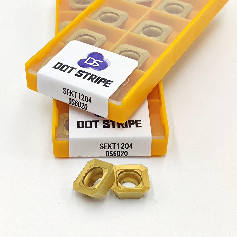 SEKT1204 AFTN FK VP15TF 10Pcs เครื่องกลึง CNC Lnternal โลหะเครื่องมือ SEKT 1204 UE6020 US735คาร์ไบด์แทรกตัด