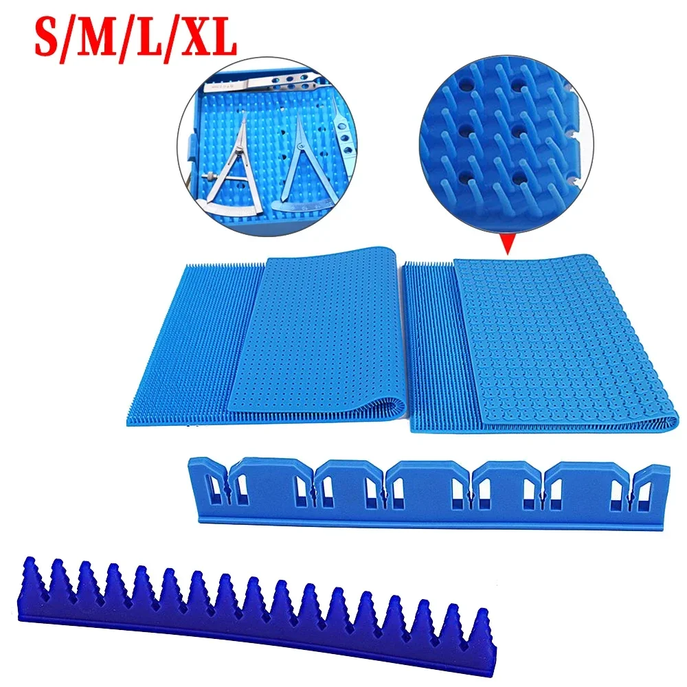 Disinfection Pad Ophthalmic Instruments Silicone Pad Mats Sterilization Box Mats Disinfection Mat Surgical Instrument view 4