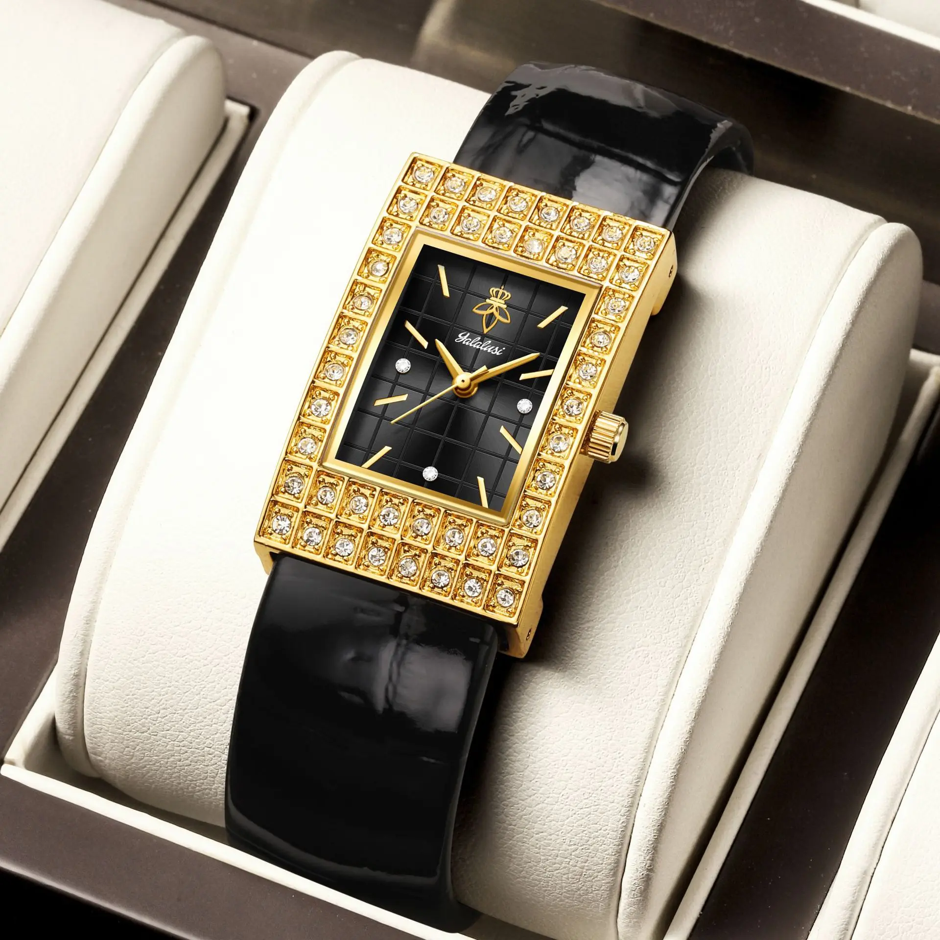 New Square Bracelet Women'S Watch, Korean Style, Simple, Fashionable And Trendy Women'S Wristwatch, Women'S Gift, Quartz Watch.