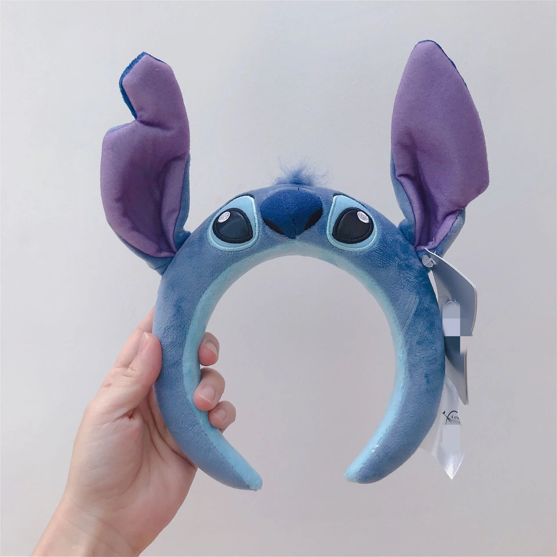 

New Style Stitch Ears Headband Sweet and Cute Stitch Hairpin Face Washing Headwear Festival Activity COS