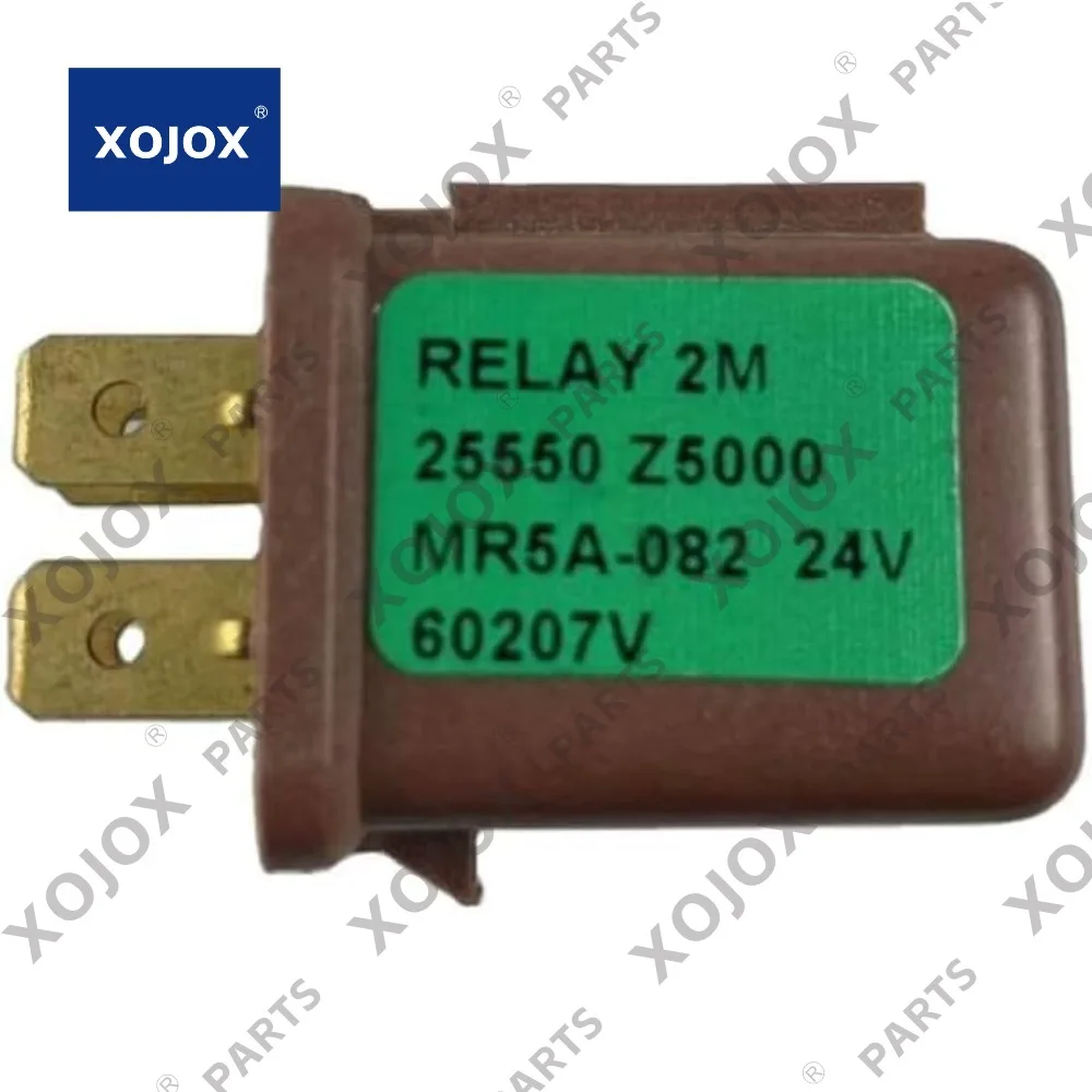 

XOJOX 24V 6-Pin Relay MR5A-082 for Komatsu Hitachi Caterpillar CAT Kobelco Kato Sumitomo A X Excavator