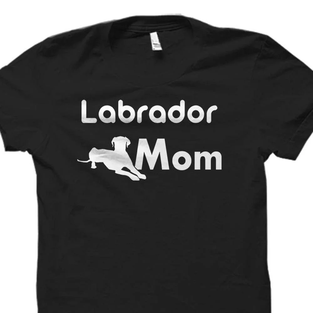 Labrador Mom T Shirt S Lab Mommy Os693