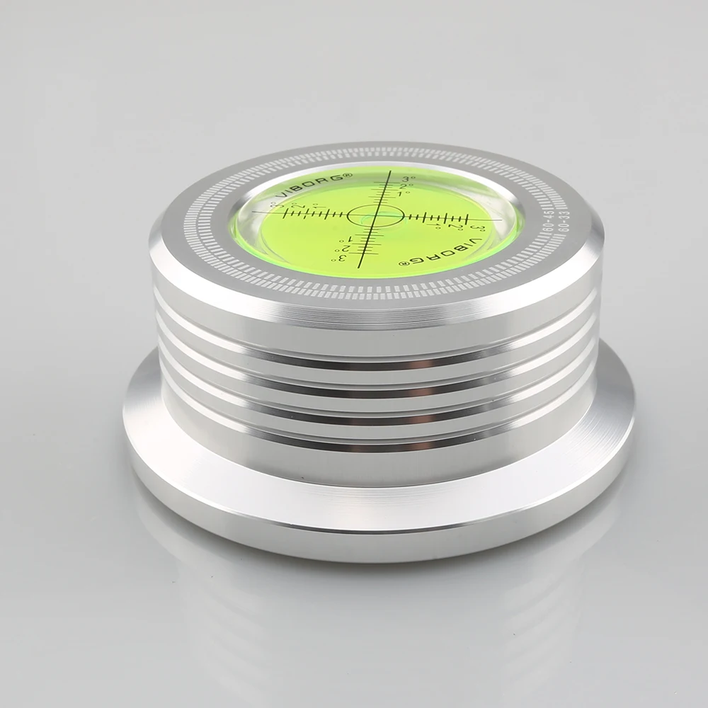 Viborg LP628S/G/B 60HZ plata 280g estabilizador de disco de peso de registro tocadiscos abrazadera de vinilo accesorios de Audio HiFi