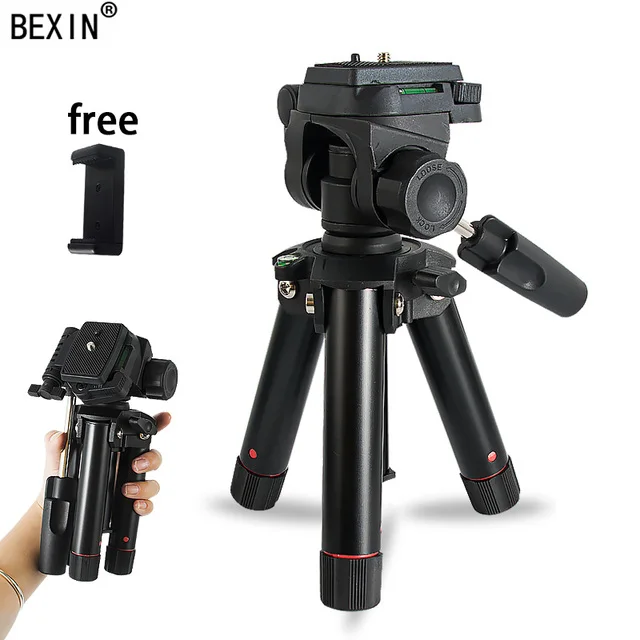 

Desktop shooting mini tripod camera stand smartphones mount holder three-dimensional head tripod for dslr camera travel