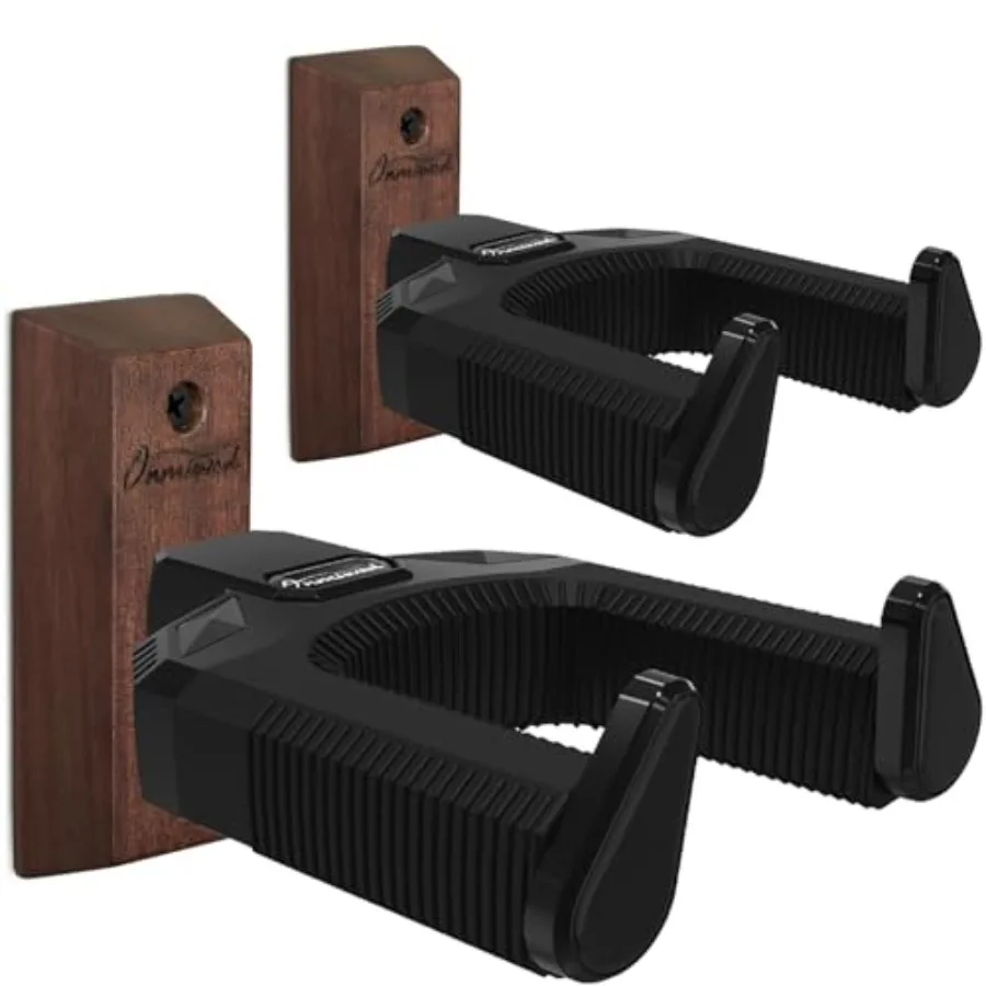 

Кронштейн для гитары настенный, 2 шт., с автоматической блокировкой, из акации, для классических гитар