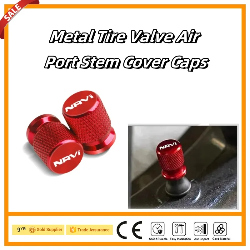 For Honda DREAMWING Navi 110 Navi 2016-2022 Aluminum Alloy Tire Valve Air Port Stem Cover Caps 2 Pcs Motorcycle Accessories