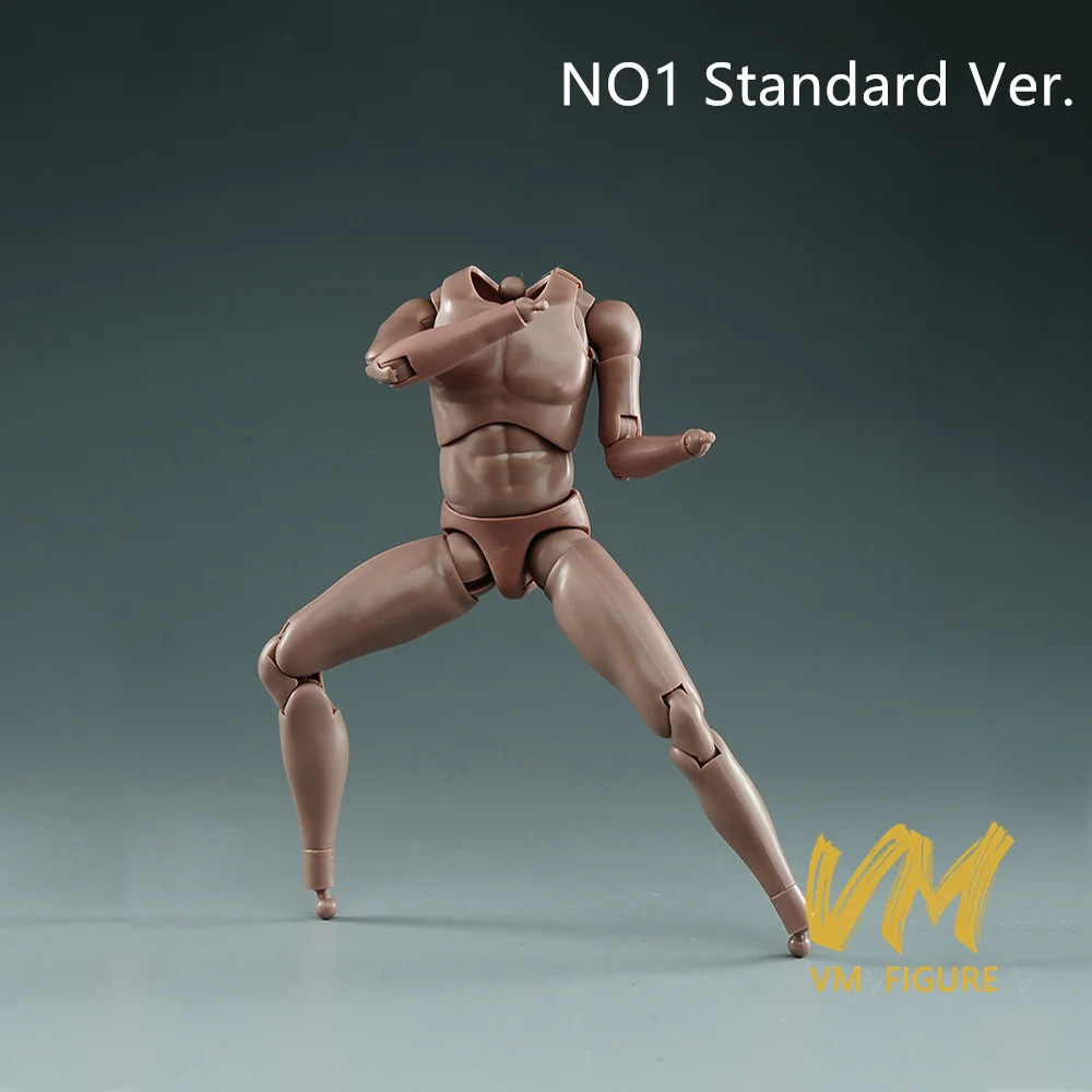 1/6 Schaal Mannelijke Flexibele Gezamenlijke Lichaam Tarwe Spier Standaard Hoogte Toenemende Dikke Armen 12 ''Soldaat Action Figure Body poppen Speelgoed