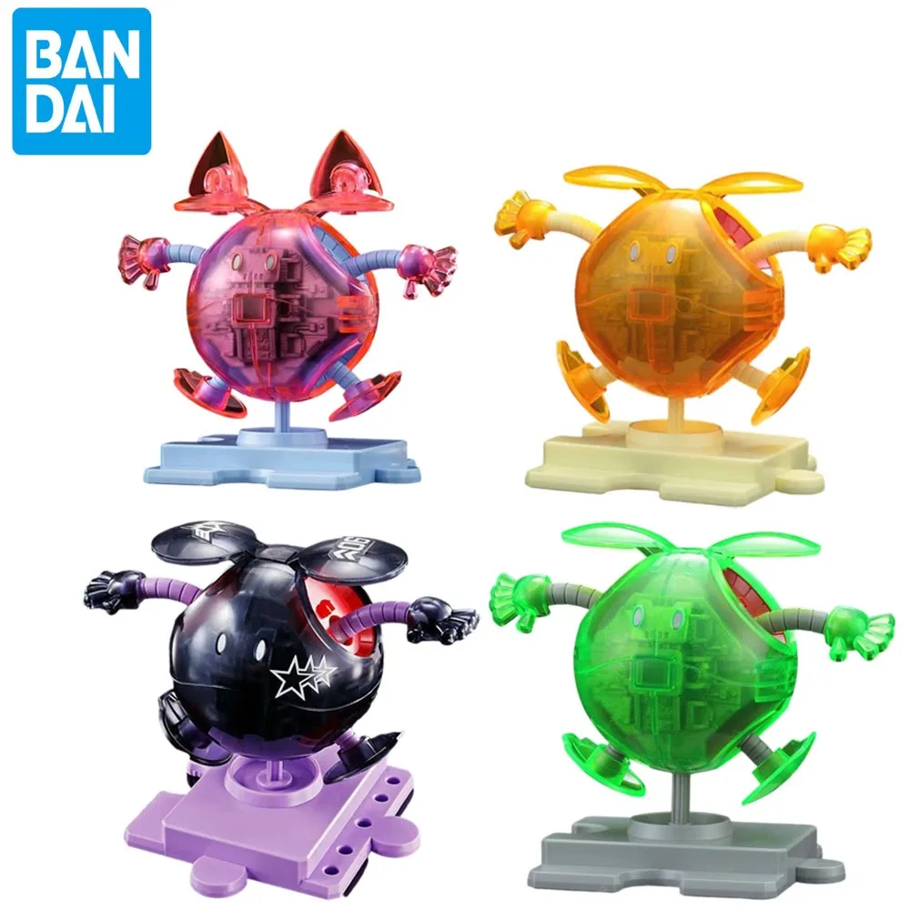 

Bandai натуральная сборка HARO HAROPLA GREEN ORANGE BLACK [CLEAR COLOR] GUNDAM аниме фигурка в сборе модель игрушки подарок детям