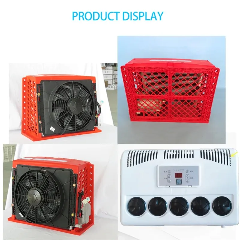 وحدة التيار المتردد المقصورة النائمة 24 فولت مكيف هواء وقوف السيارات يعمل بالبطارية 12 فولت تيار مستمر #3