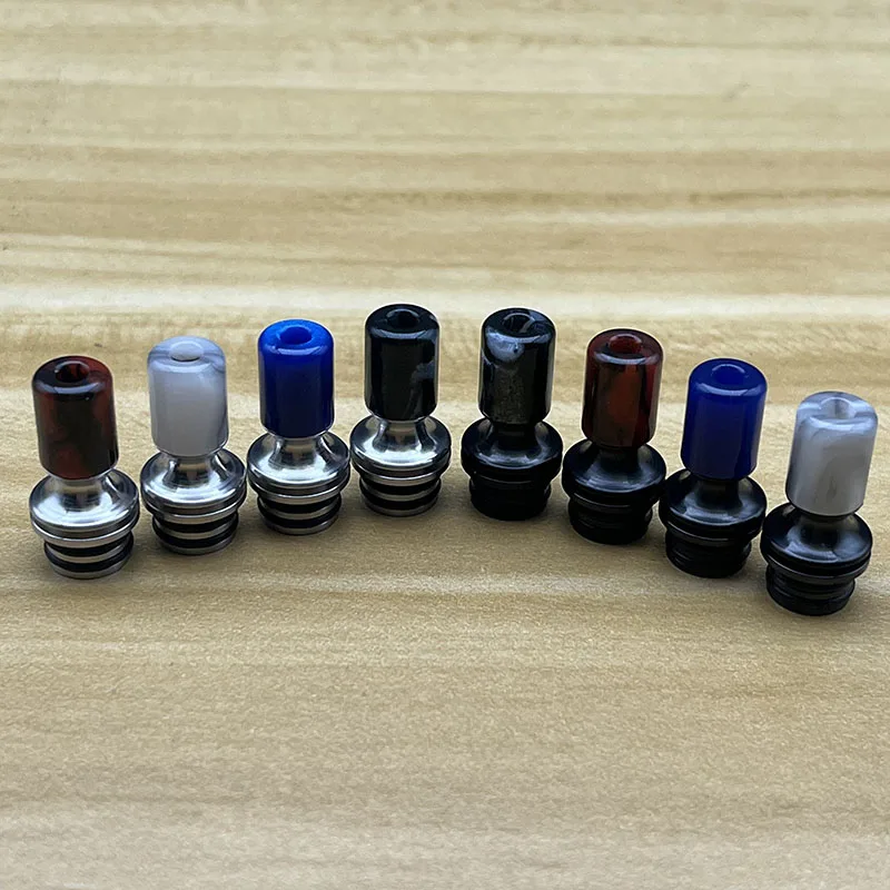 Ponta de gotejamento de resina de aço inoxidável 510 2.8mm de diâmetro interno para acessório vape de tanque RDA RTA