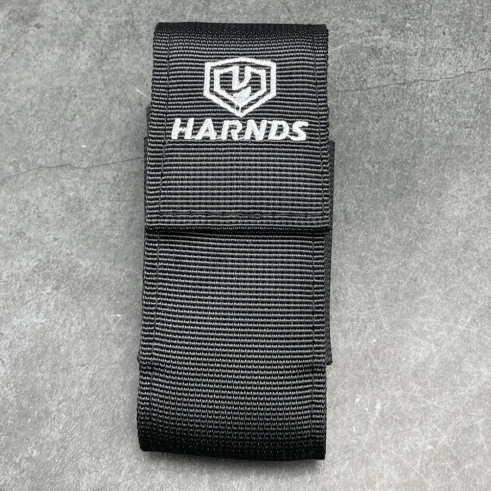 HARNDS-Balístico Nylon Bainha com Belt Clip, Multi Ferramenta Coldre, Elastic Painéis Laterais, Ferramentas EDC, Knife Pouch, AK4011