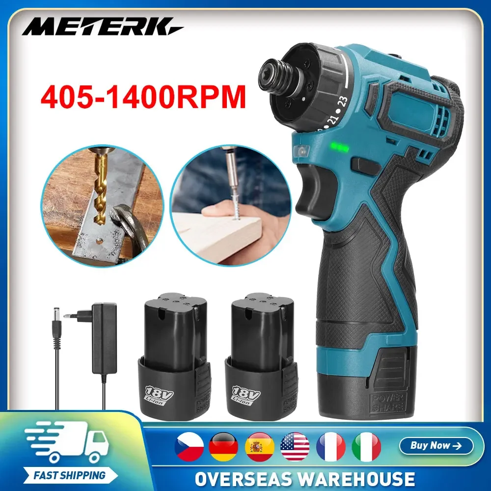 

16.8V/21V Brushless 2in1 Cordless Driver Drill Electric Screwdriver Battery Screwdrivers Rotation Ways Drills Screwdriver Tools