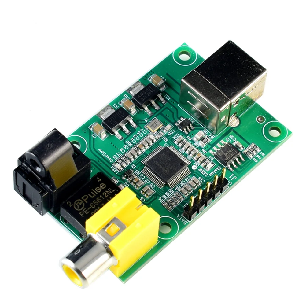 New for LJM SA9123 USB to SPDIF Optical I2S Output 24BIT 192K Decoding Board HiFi SA9123L DAC XT