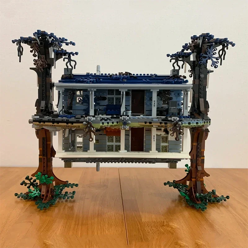 Blocs de construction créatifs du film Stranger Things à l'envers, 2499 pièces, modèle d'architecture, briques, jouets de noël, cadeaux pour enfants et adultes